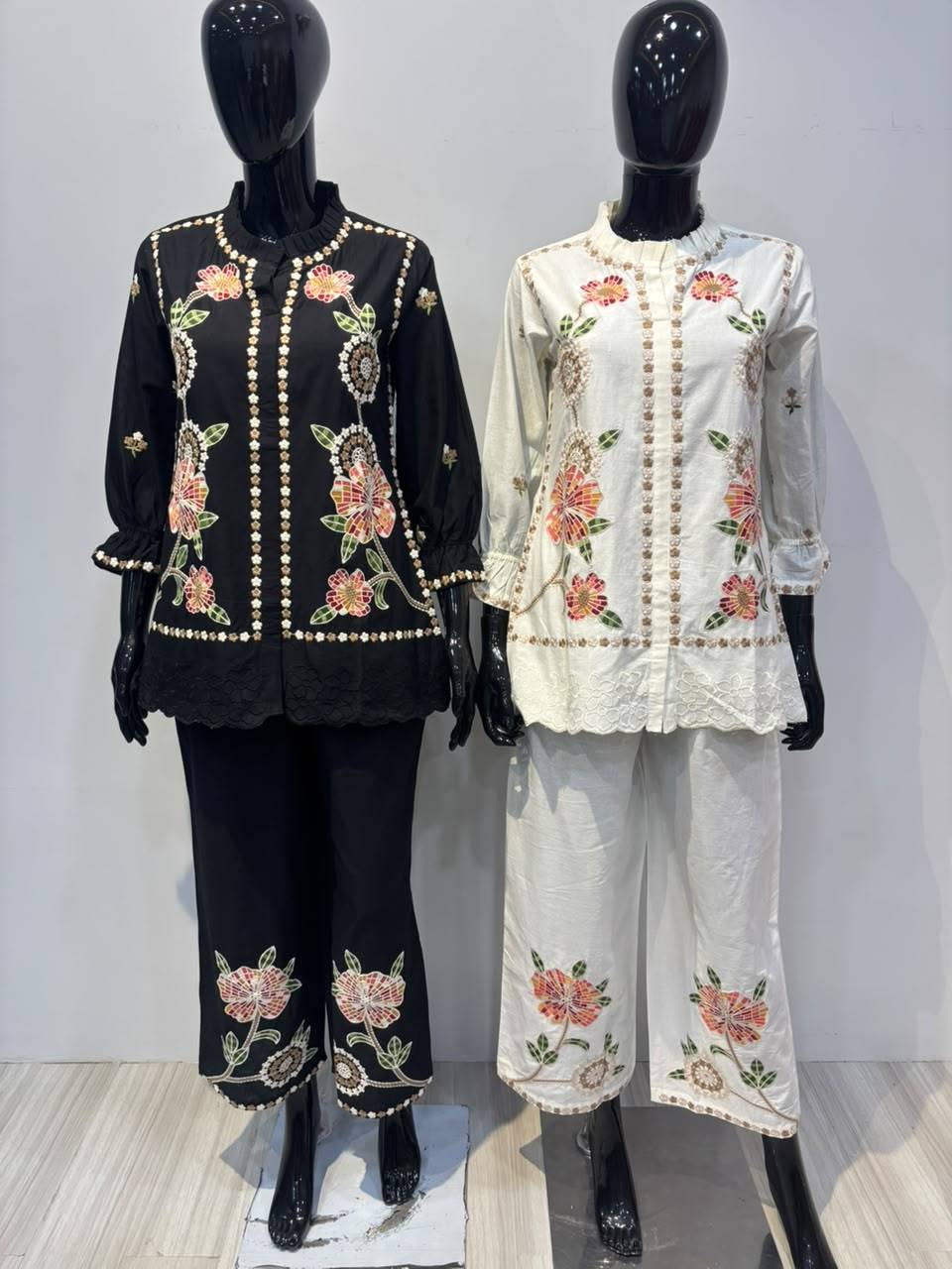 Modern coords By Fashid Indian Traditional Wear Collection Beautiful Wear PURE CAMBRIC Co-ord sets At Wholesale Price
